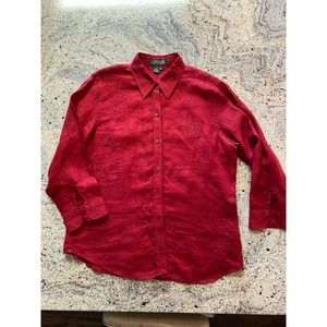 Lauren linen blouse